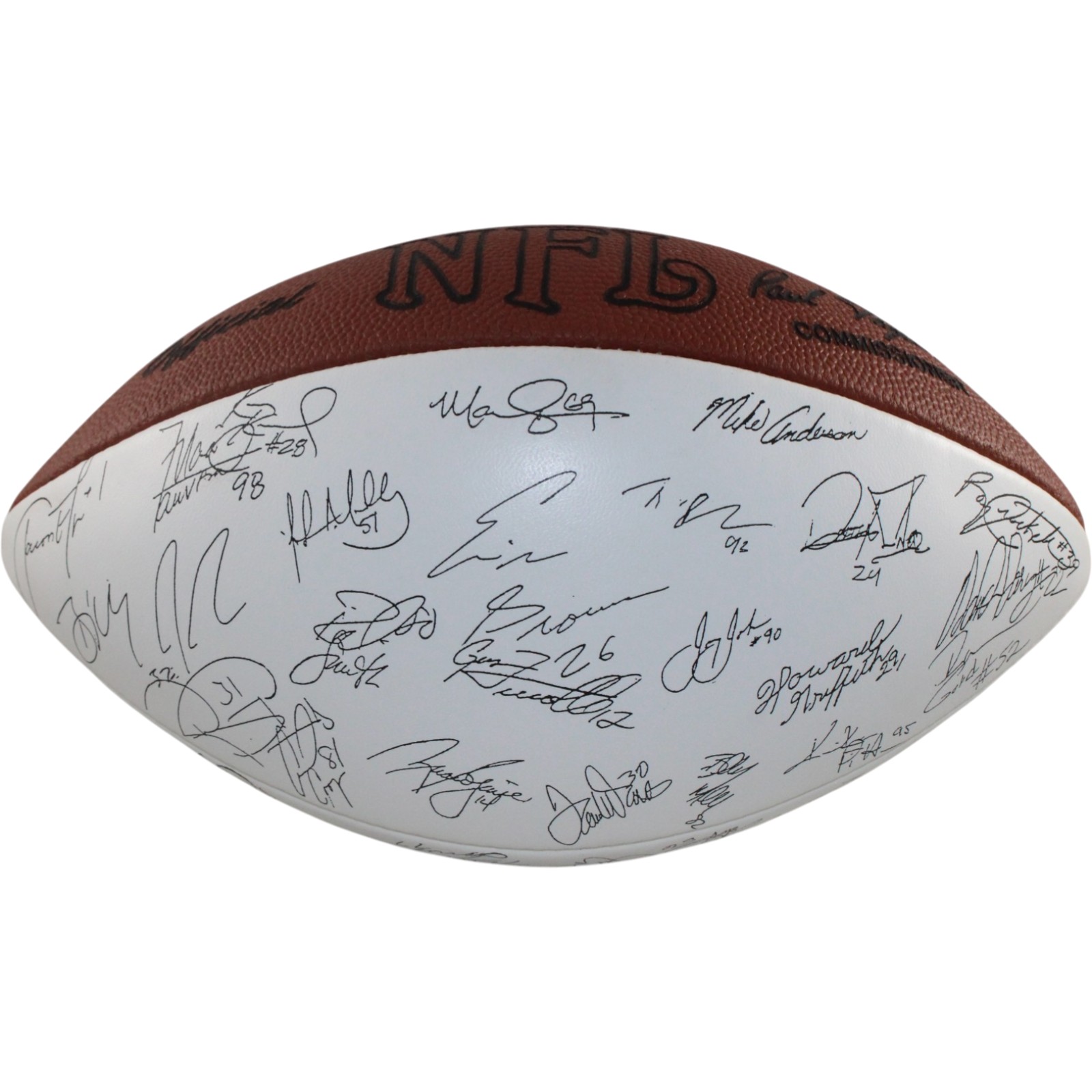Denver Broncos Wilson Football 2000 Final Season Facsimile Logo Football 55327 2 Denver Broncos Wilson Football 2000 Final Season Facsimile Logo Football 55327