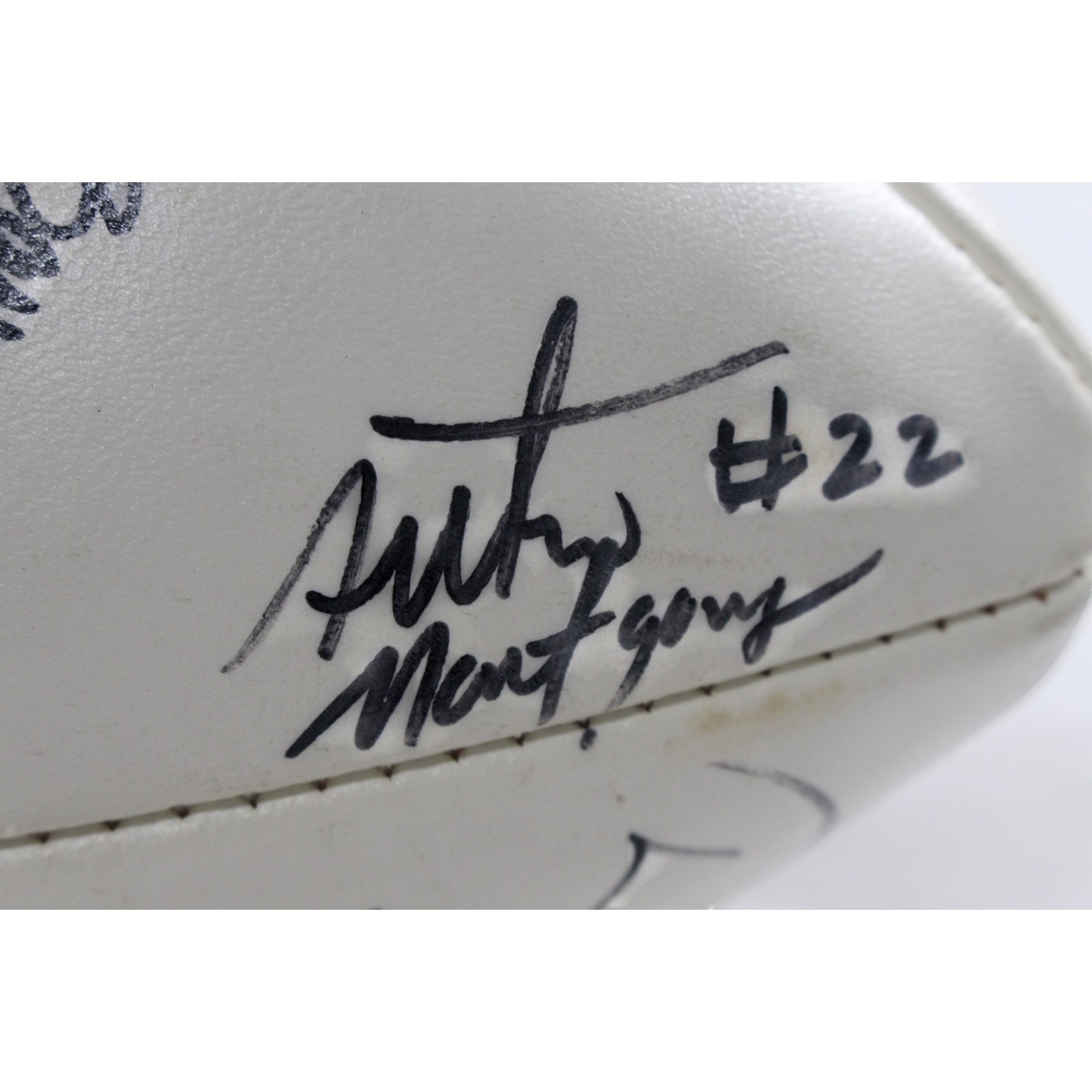 Bowlen Namath Elway Reeves +39 Signed Denver Broncos Football Beckett 55436 8 Bowlen Namath Elway Reeves +39 Signed Denver Broncos Football Beckett 55436