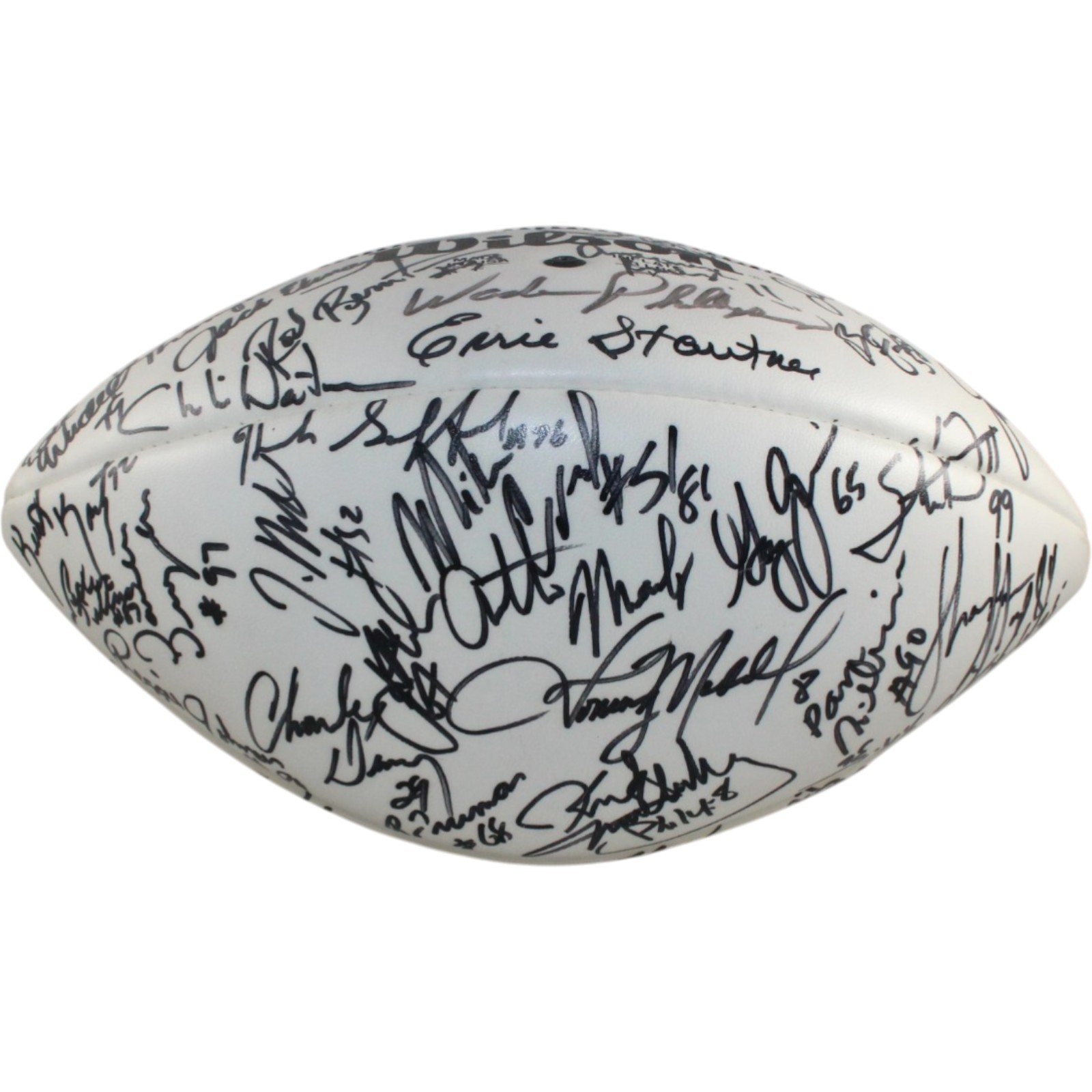 Elway Phillips Maddux +53 Signed Denver Broncos 93 Team Football Beckett 55435