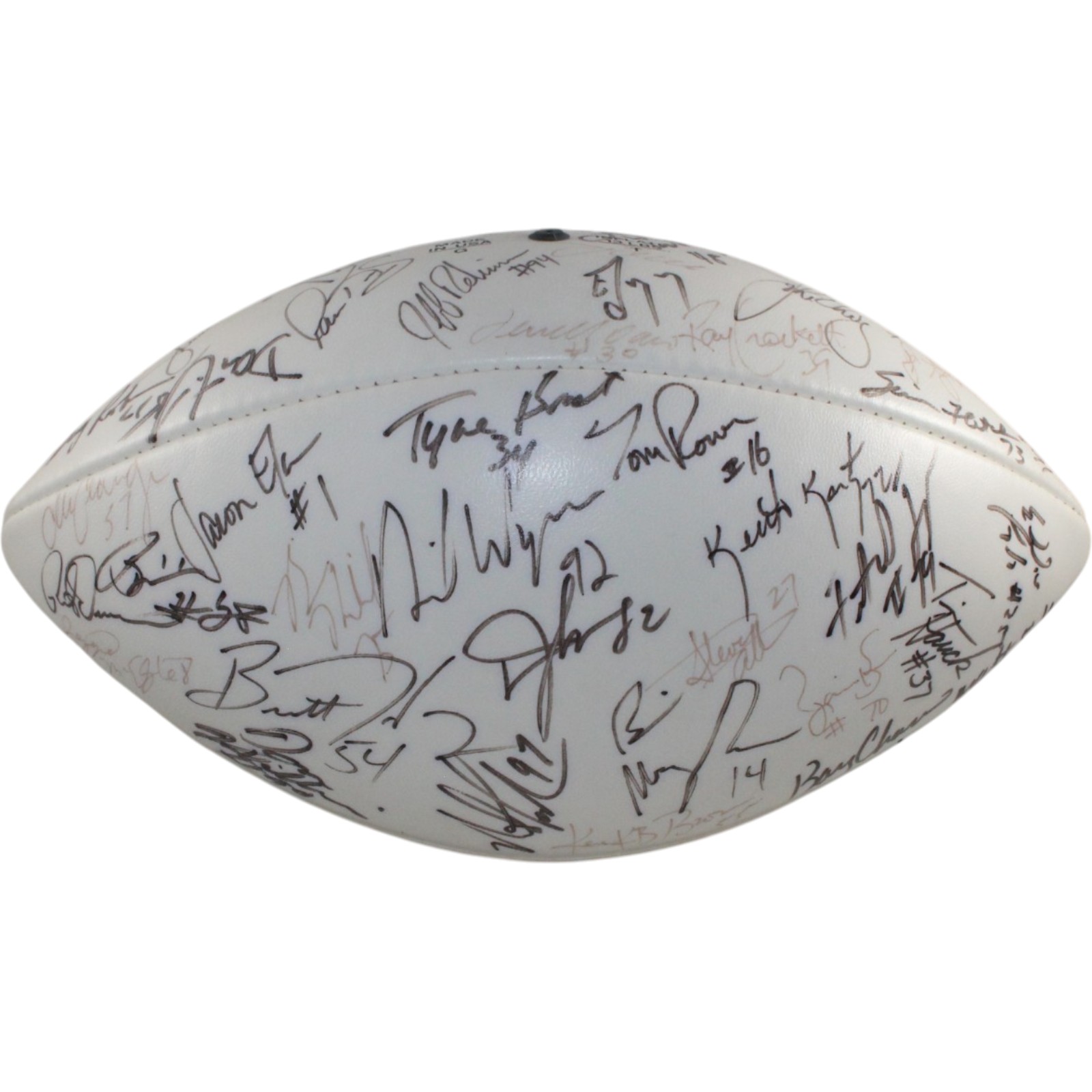 Shanahan Elway Sharpe +58 Signed Denver Broncos 95 Team Football Beckett 55434