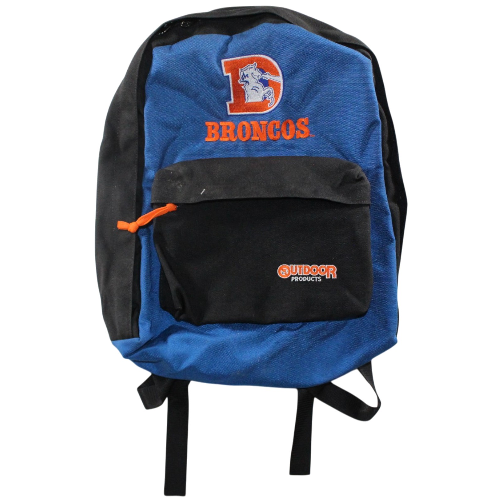 Denver Broncos Vintage Youth Sized Outdoor Products Brand Backpack 55677