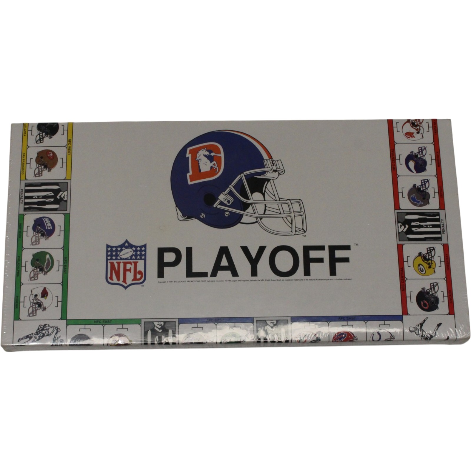 Denver Broncos NFL Collectible Football Playoff 1991 Board Game 55489