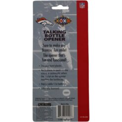 Denver Broncos Talking Bottle Opener Needs Batteries Collectible AS IS 55498