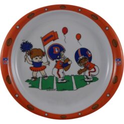 Denver Broncos 9" Plate 5" Bowl Vintage Selandia Designs Collectible 55495