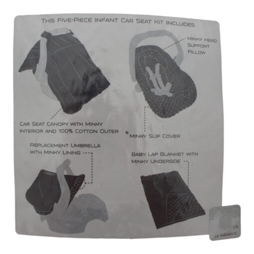 Denver Broncos Five Piece Infant Car Seat Kit 17069