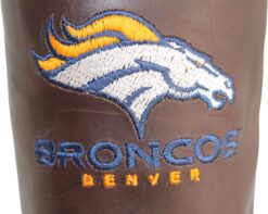 Denver Broncos NFL Mens Leather New Size 13 Stitched Cowboy Boots 14479
