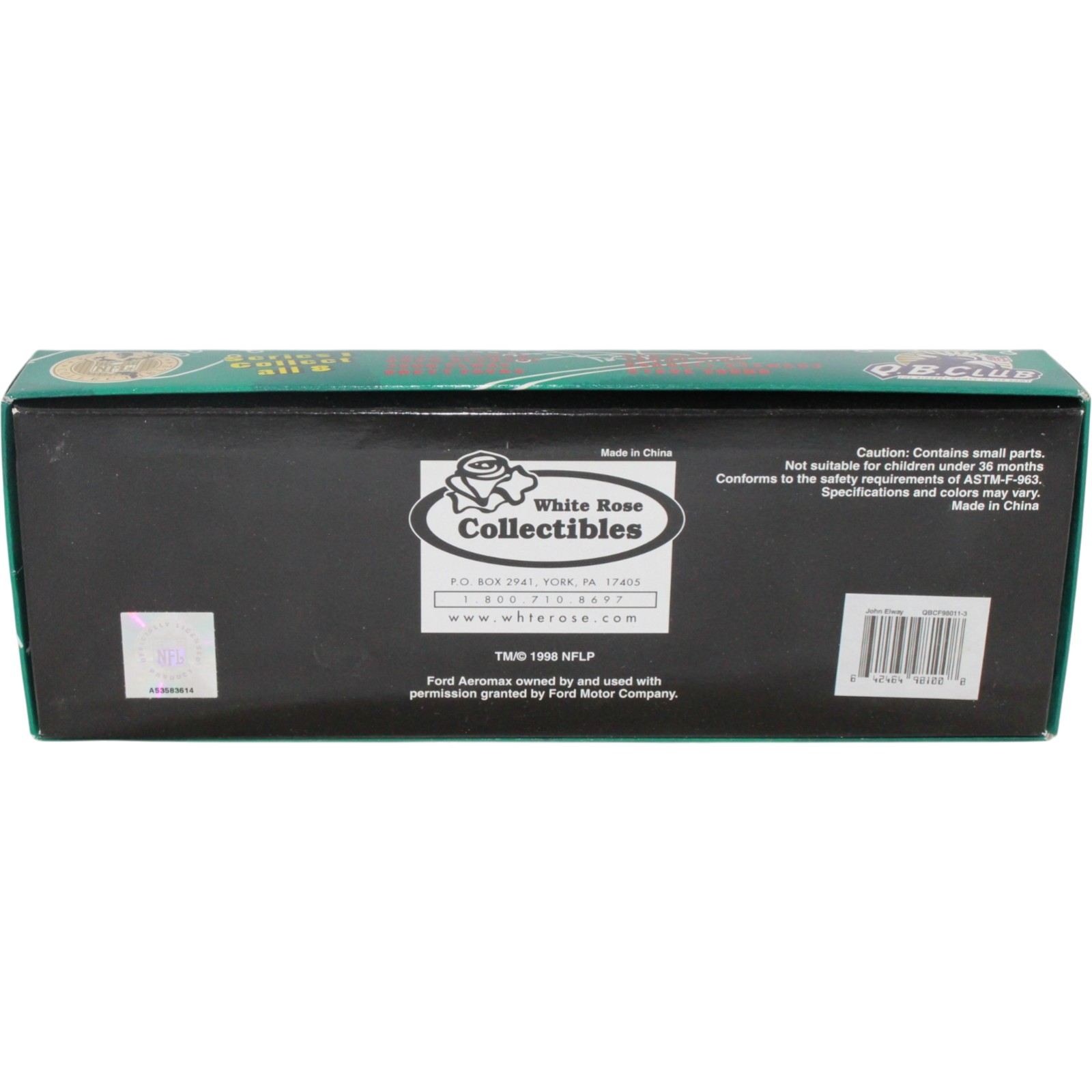 John Elway Denver Broncos NFL Teammates Diecast Truck 1:80 55338 3 John Elway Denver Broncos NFL Teammates Diecast Truck 1:80 55338