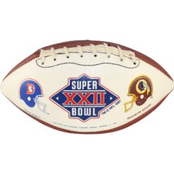Denver Broncos Washington Redskins Super Bowl XXII Football Deflated As Is 59423