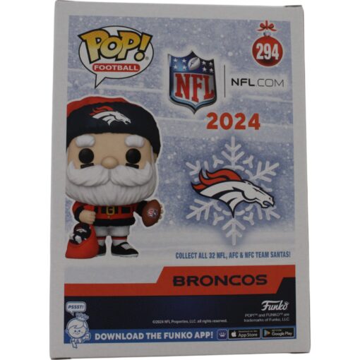 Denver Broncos Santa Claus Funko Pop! #294 48655