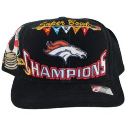 Denver Broncos 1998 Super Bowl XXXII Champions Logo Adjustable Hat 55703