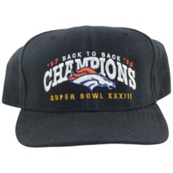 Denver Broncos New Era 7-1/2 Size Back to Back Champions Fitted Hat 55705