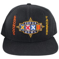 Denver Broncos New Era Black Super Bowl XXXIII Snapback Hat 55713