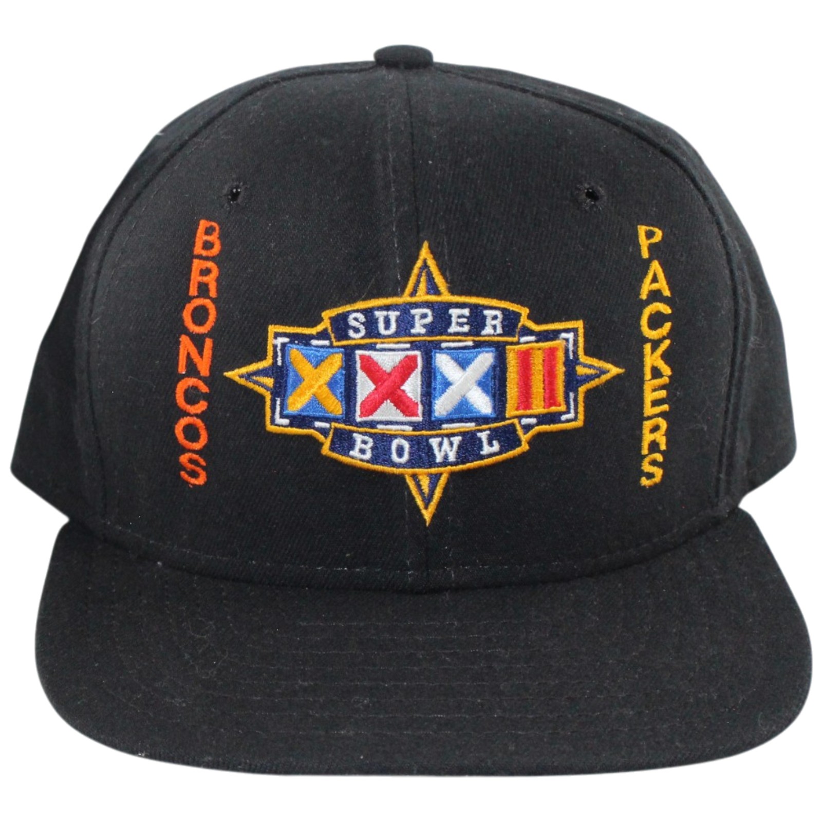 Denver Broncos New Era Black Super Bowl XXXIII Snapback Hat 55713