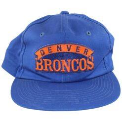 Denver Broncos Vintage Blue Throwback Snapback Hat 55694