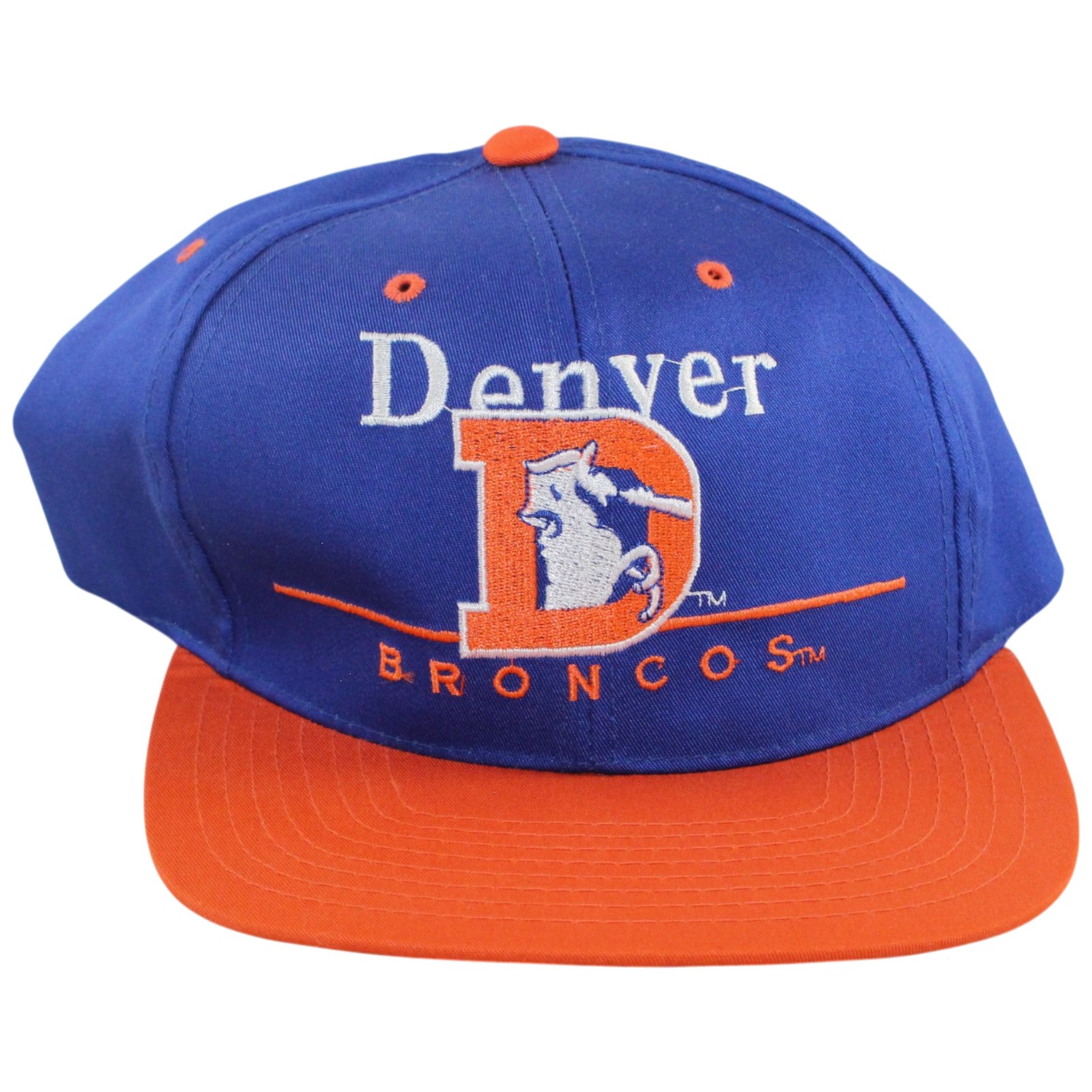 Denver Broncos Vintage Eastport 1975-1996 D-Logo Snapback Hat 55681