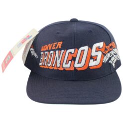 Denver Broncos Vintage Pro Line Grid Shadow Snapback Hat 55682