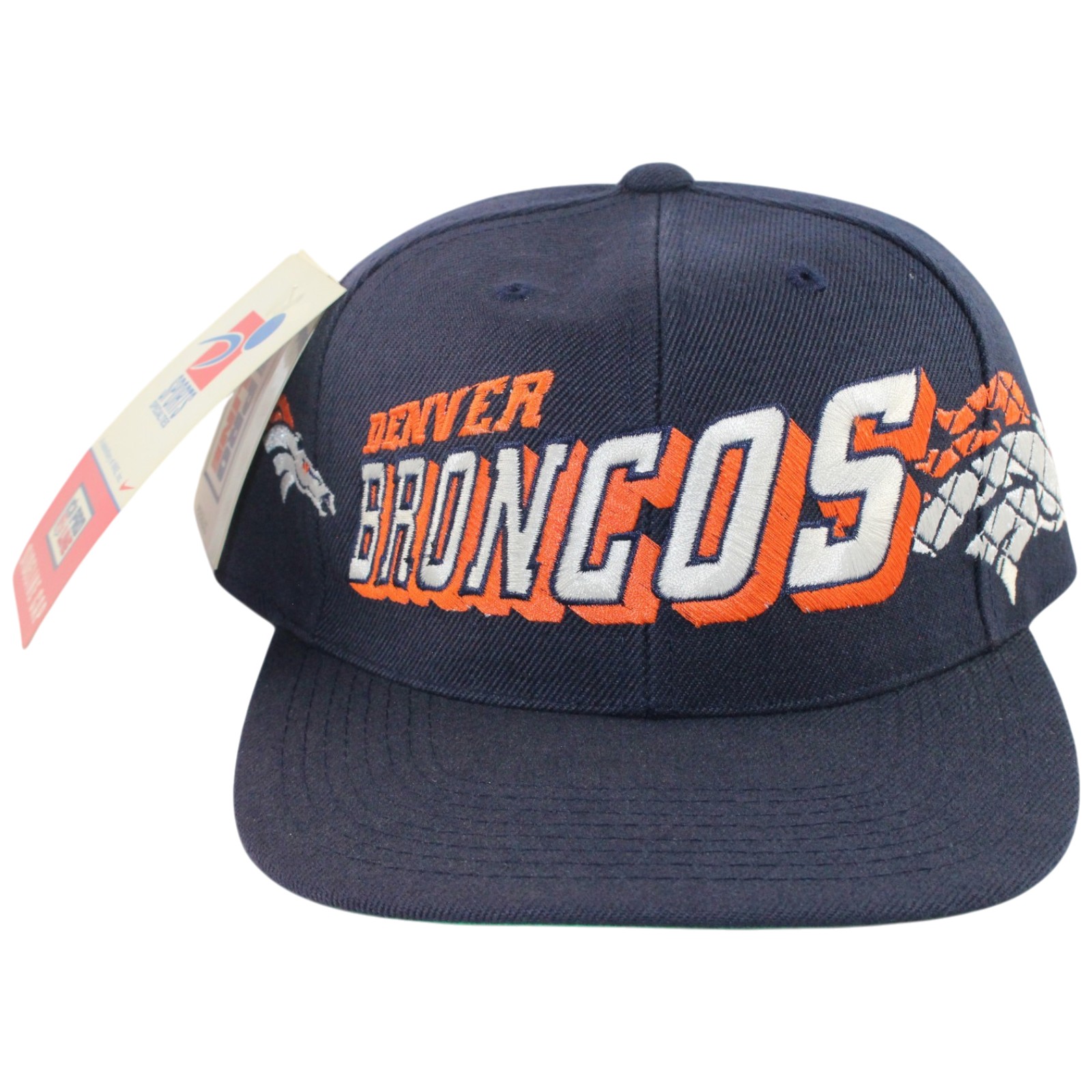 Denver Broncos Vintage Pro Line Grid Shadow Snapback Hat 55682