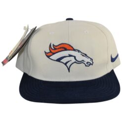Denver Broncos Nike Pro Line Cream Colored Snapback Hat 55683