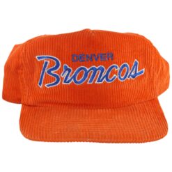 Denver Broncos Vintage Orange "The Cord" Corduroy Style Adjustable Hat 55701