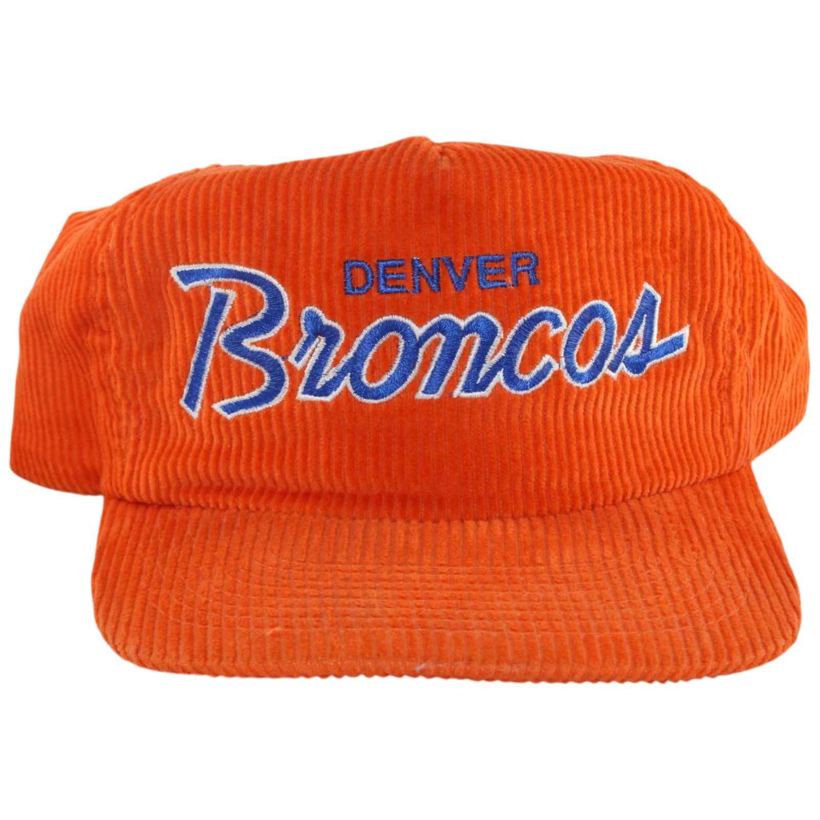 Denver Broncos Vintage Orange "The Cord" Corduroy Style Adjustable Hat 55701