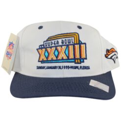 Denver Broncos Super Bowl XXXIII White "Gameday" Snapback Hat 55708