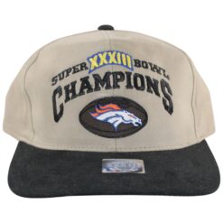 Denver Broncos Super Bowl XXXIII Champions Tan Starter Pro Line Hat 55706