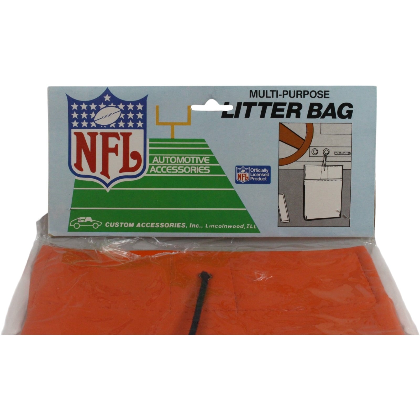 Denver Broncos Vintage Vehicle Trash Bag Multi-Purpose Litter Bag 57499 4 Denver Broncos Vintage Vehicle Trash Bag Multi-Purpose Litter Bag 57499