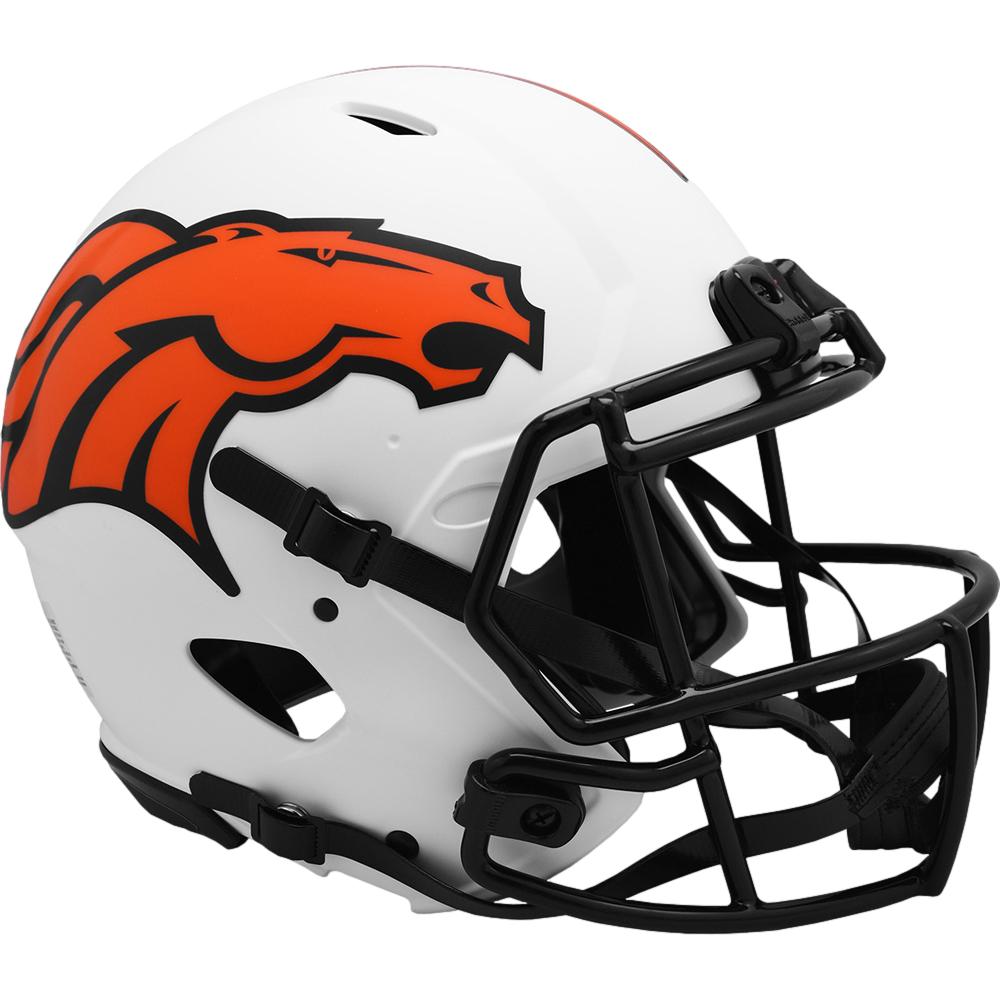 Denver Broncos Full Size Authentic Lunar Speed Helmet New In Box