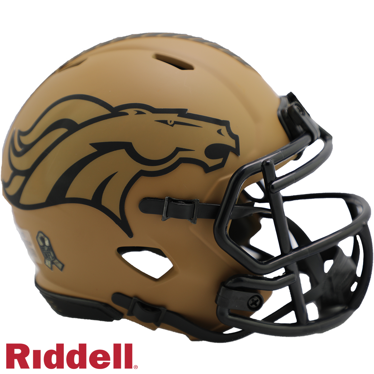 Denver Broncos Riddell New In Box 2023 Salute to Service Mini Helmet 41033