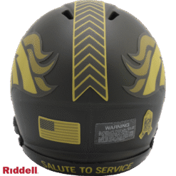 Denver Broncos 2025 Salute to Service Riddell Mini Helmet New In Box 53726