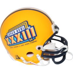 Denver Broncos Super Bowl XXXIII Mini Helmet New In Box 48856