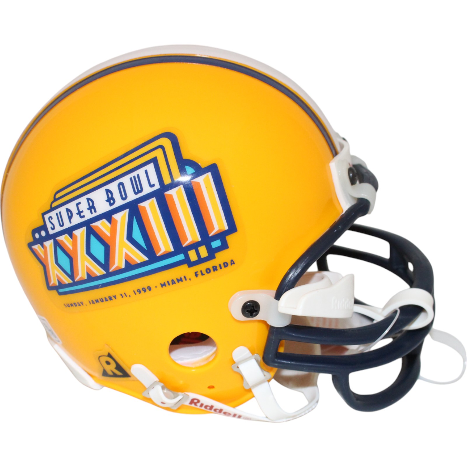 Denver Broncos Super Bowl XXXIII Mini Helmet New In Box 48856