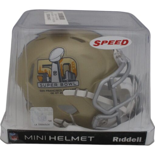 Denver Broncos Super Bowl 50 Mini Helmet New In Box 15852