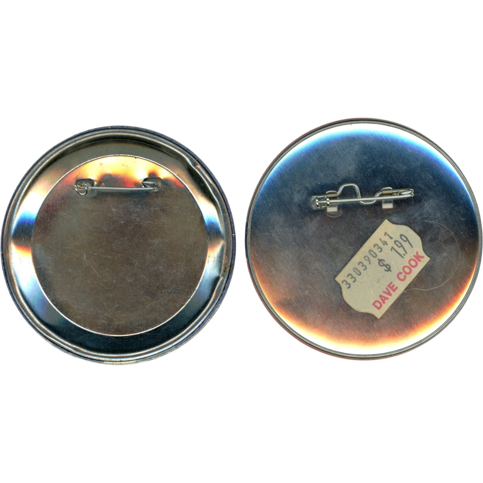 Denver Broncos Super Bowl XXI 1986 Vintage 2 Button Lot Collectibles 58005 2 Denver Broncos Super Bowl XXI 1986 Vintage 2 Button Lot Collectibles 58005