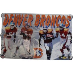 Elway Davis Sharpe Mobley Denver Broncos 22x34 Snow 1997 Vintage Poster 57565