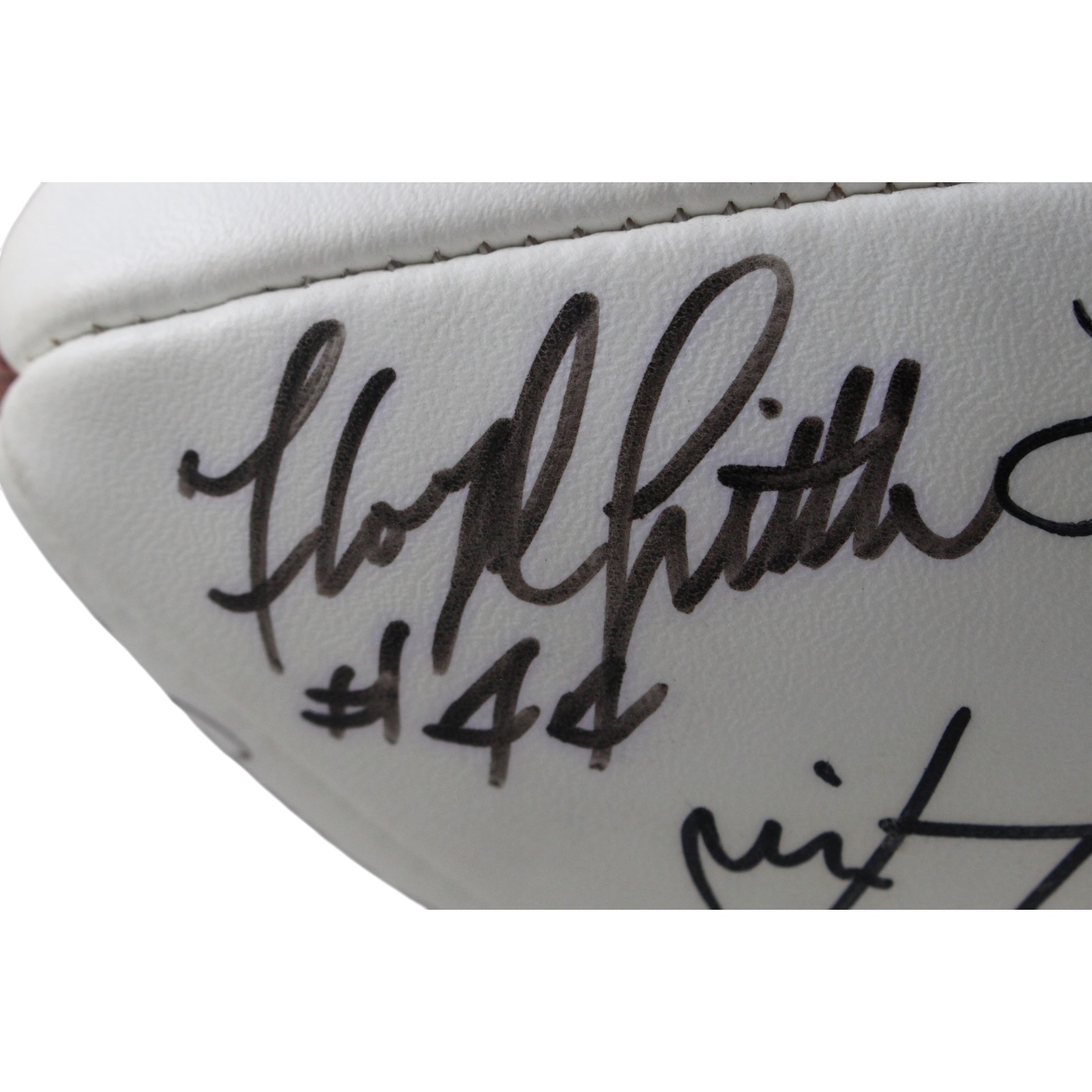 Elway Tripucka Little +19 Signed Denver Broncos Logo Football Beckett 55428 10 Elway Tripucka Little +19 Signed Denver Broncos Logo Football Beckett 55428