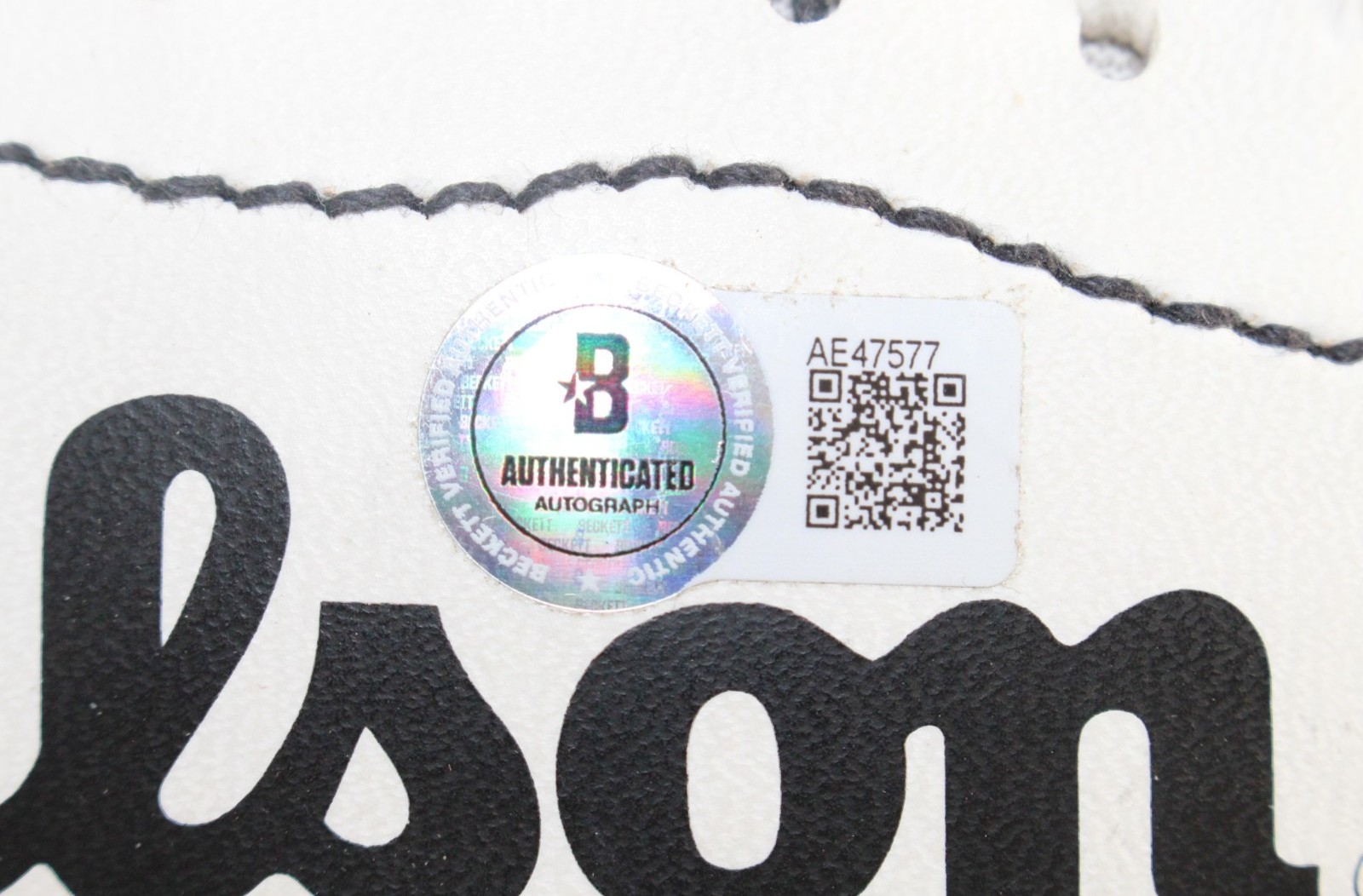 Elway Tripucka Little +19 Signed Denver Broncos Logo Football Beckett 55428 4 Elway Tripucka Little +19 Signed Denver Broncos Logo Football Beckett 55428