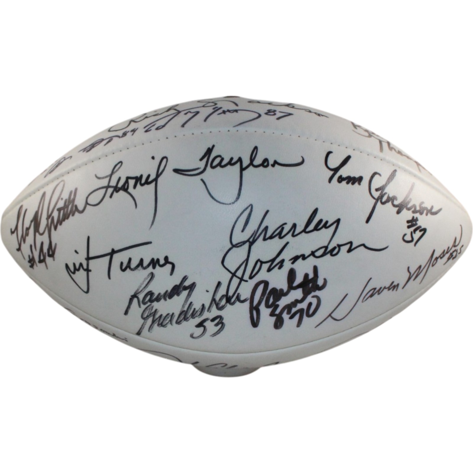 Elway Tripucka Little +19 Signed Denver Broncos Logo Football Beckett 55428 5 Elway Tripucka Little +19 Signed Denver Broncos Logo Football Beckett 55428
