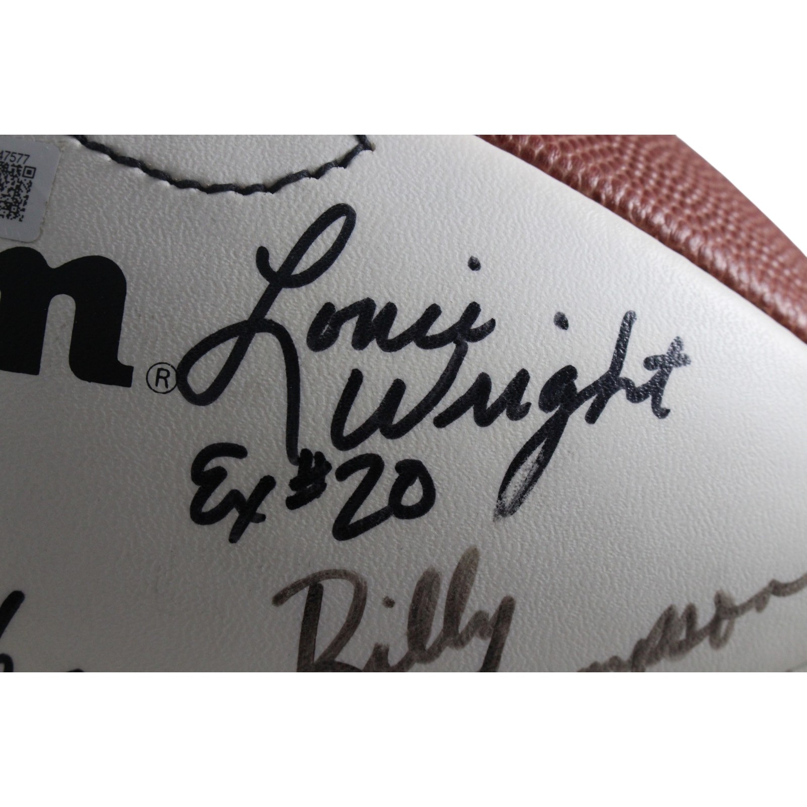 Elway Tripucka Little +19 Signed Denver Broncos Logo Football Beckett 55428 6 Elway Tripucka Little +19 Signed Denver Broncos Logo Football Beckett 55428