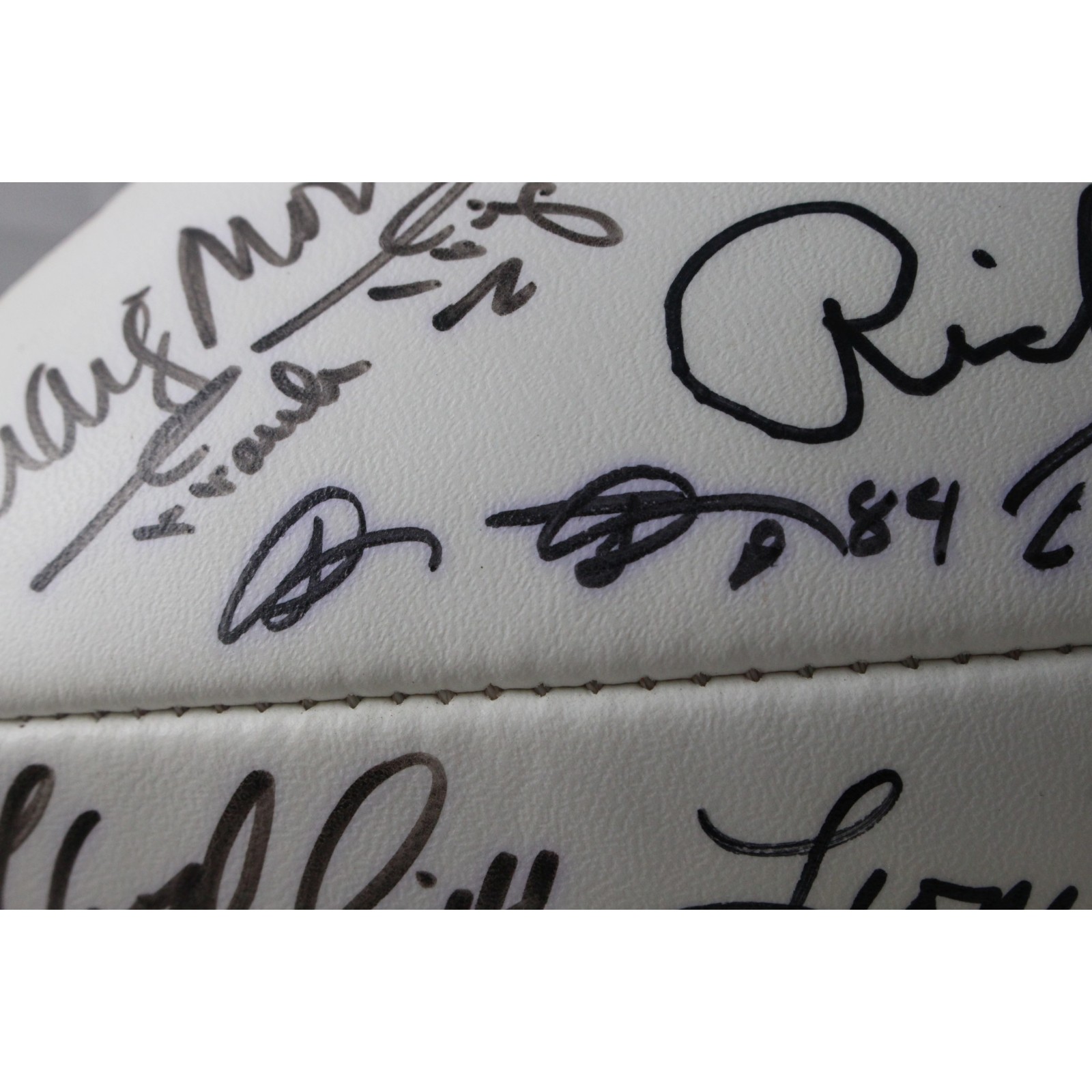 Elway Tripucka Little +19 Signed Denver Broncos Logo Football Beckett 55428 8 Elway Tripucka Little +19 Signed Denver Broncos Logo Football Beckett 55428