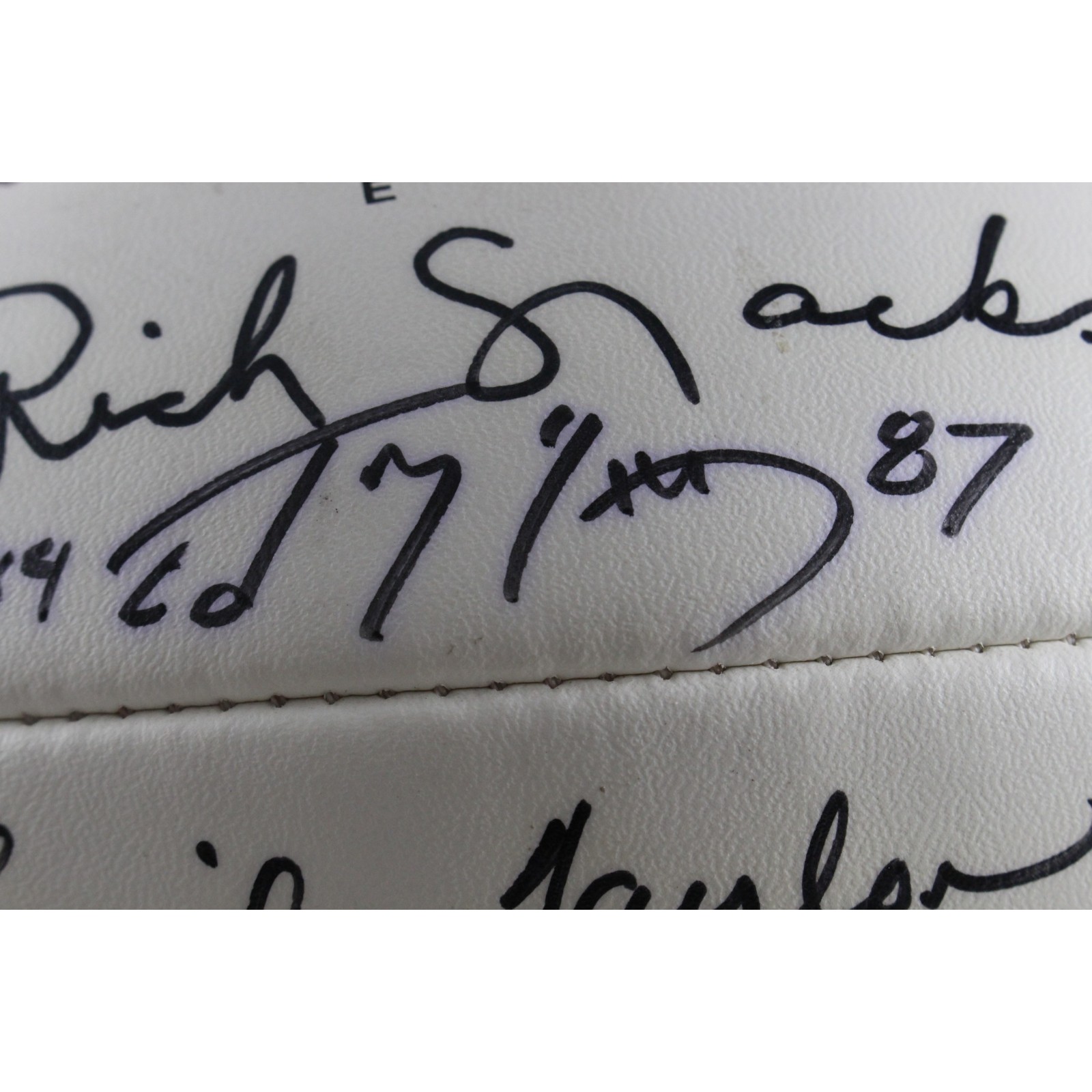 Elway Tripucka Little +19 Signed Denver Broncos Logo Football Beckett 55428 9 Elway Tripucka Little +19 Signed Denver Broncos Logo Football Beckett 55428