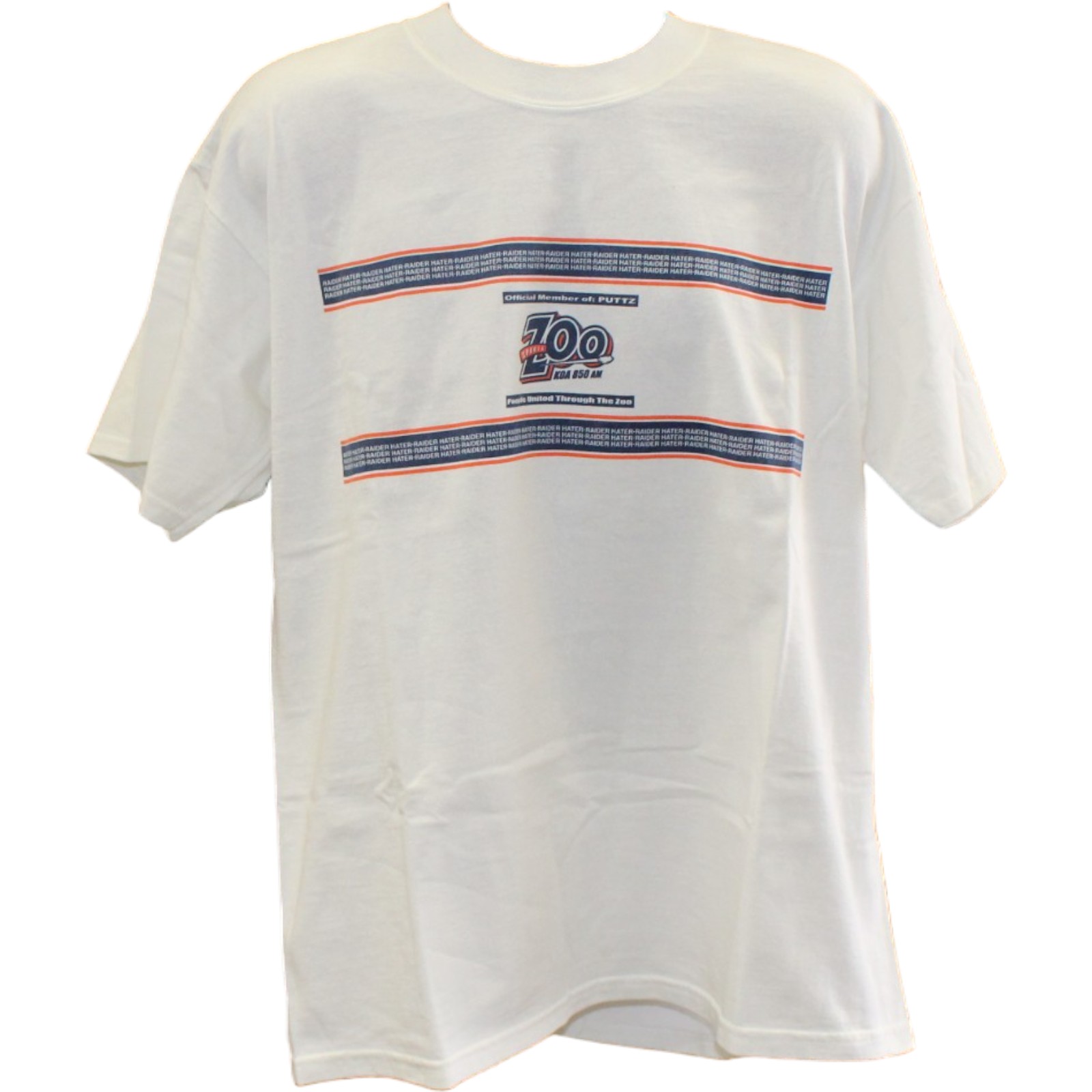 Denver Broncos Raider Hater Collectible Mens Sz XL 850 KOA White T-Shirt 55513 3 Denver Broncos Raider Hater Collectible Mens Sz XL 850 KOA White T-Shirt 55513