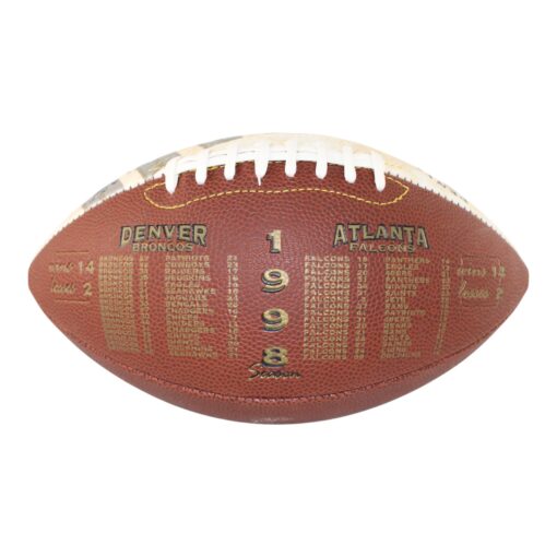 Denver Broncos & Atlanta Falcons Super Bowl XXXIII Commemorative Football 51169