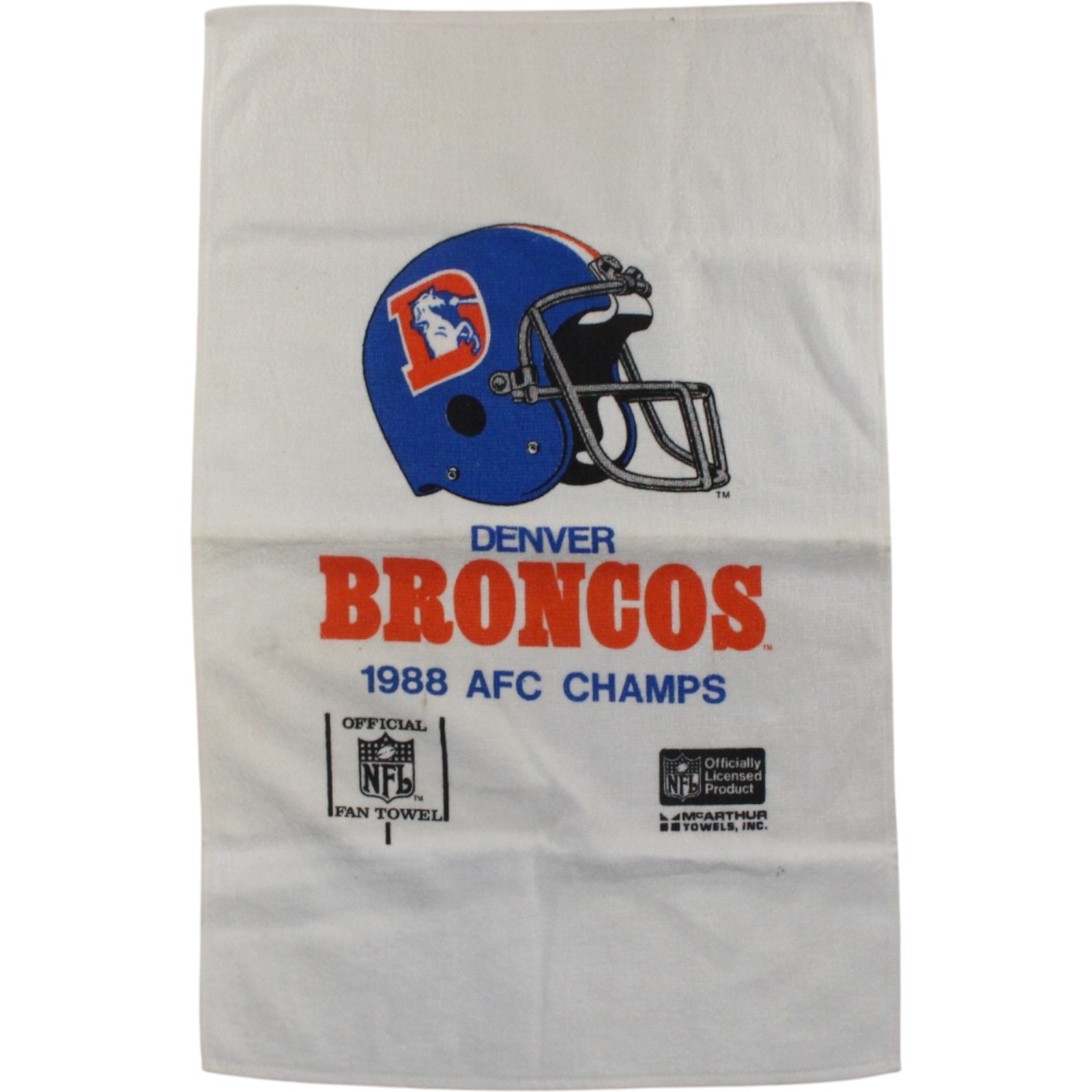 Denver Broncos 1988 AFC Champions Fan Towel Collectibles 57489