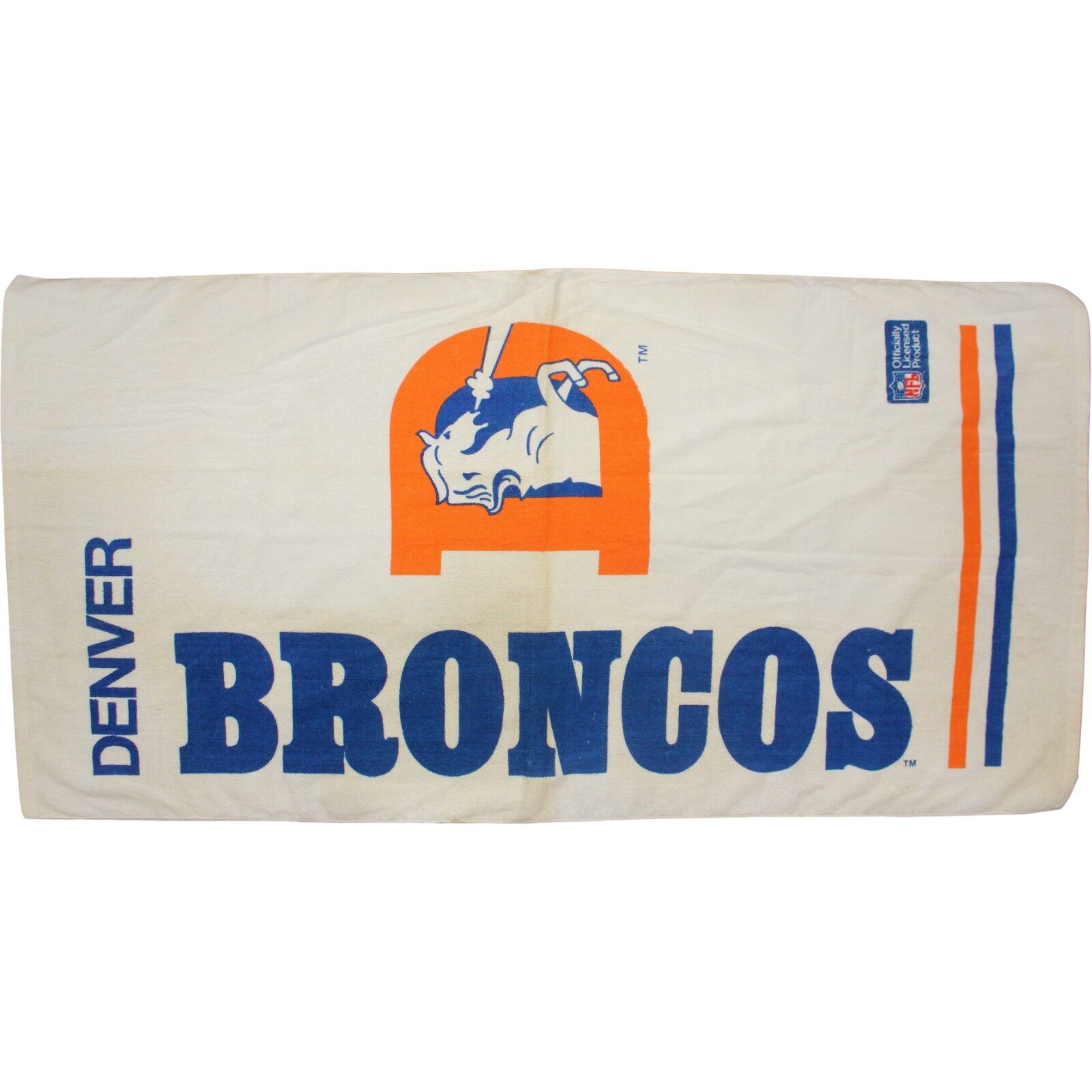 Denver Broncos Vintage Beach Towel by Jay Franco Collectibles 57490