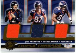 Denver Broncos 2001 Triple Threads Gus Frerotte Ed McCaffrey Rod Smith #16 55917