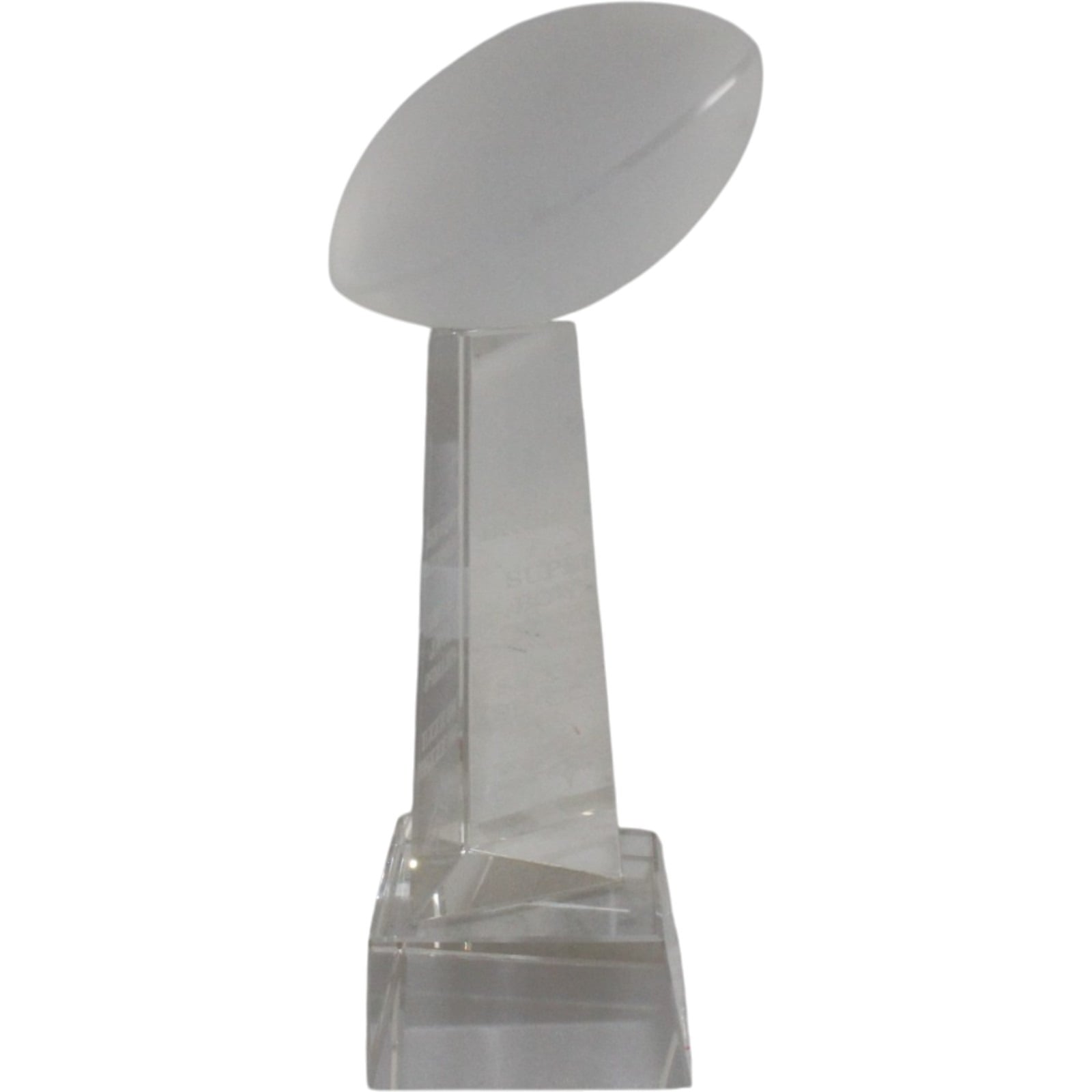 Denver Broncos Super Bowl Champs XXXII & XXXIII Crystal 8" Lombardi Trophy 57832 2 Denver Broncos Super Bowl Champs XXXII & XXXIII Crystal 8" Lombardi Trophy 57832