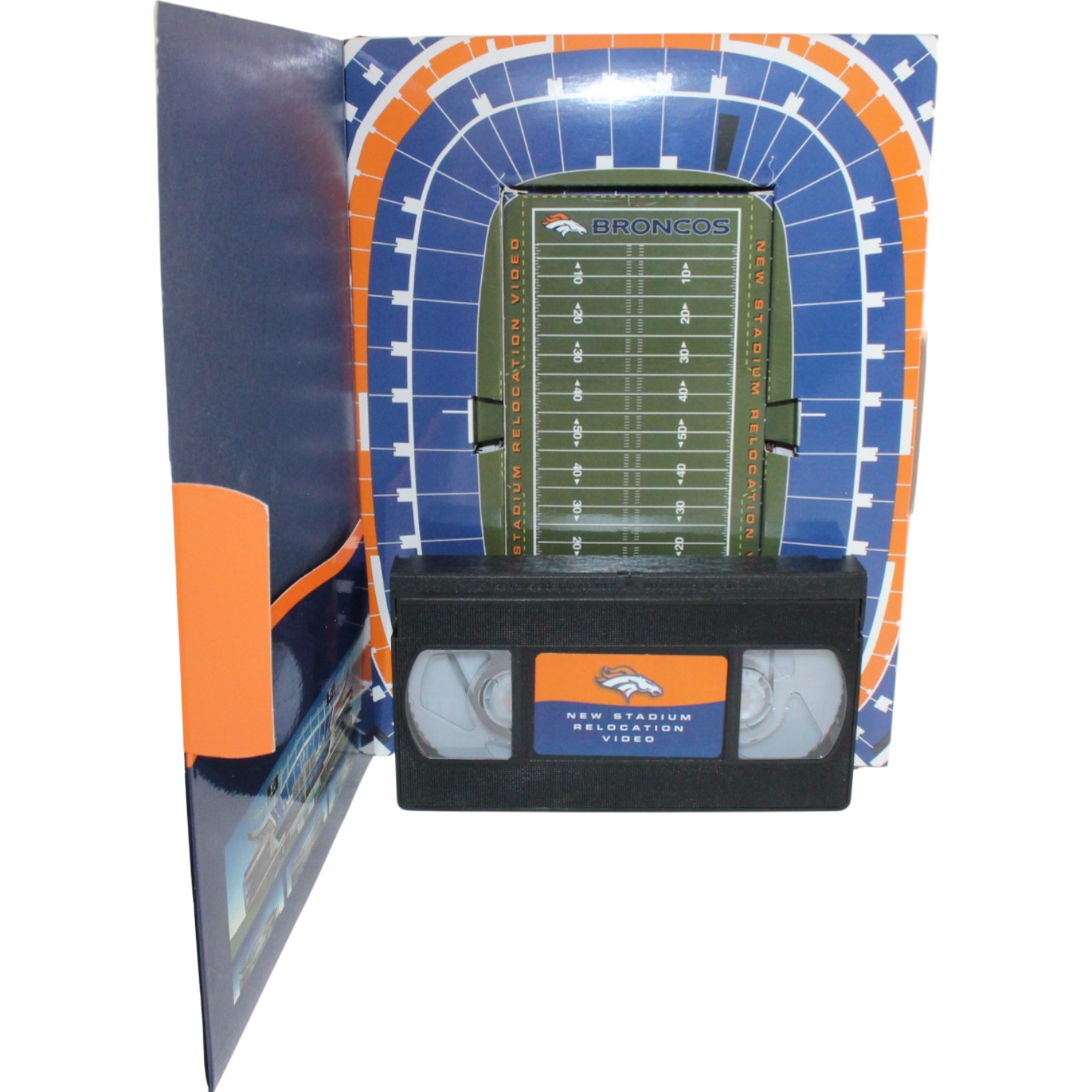 Denver Broncos Mile High Stadium VHS Relocation Information 55312