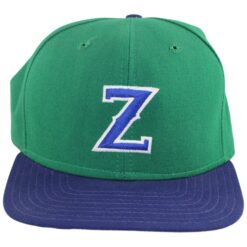 Denver Zephyrs Minor League Baseball Green Blue New Era Fitted 7 3/8 Hat 56014