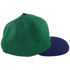 Denver Zephyrs Minor League Baseball Green Blue New Era Fitted 7 3/8 Hat 56014